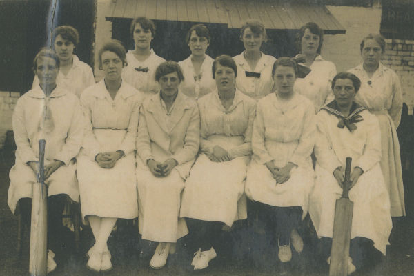 C2a-050: A local women's cricket team in the early twentieth century