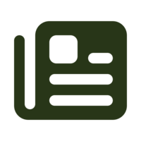 Icon for newspaper cutting