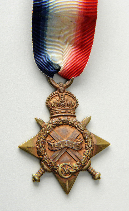 C3a-027.1: Star medal awarded to Thomas Hodson: Front. Image credit: Saltaire Collection