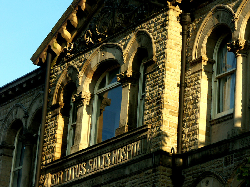 2025.68.55: Salts Hospital sign. Digital image credit: Saltaire Collection