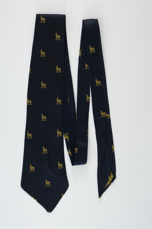 E1a-084: School tie. Digital image credit: Saltaire Collection