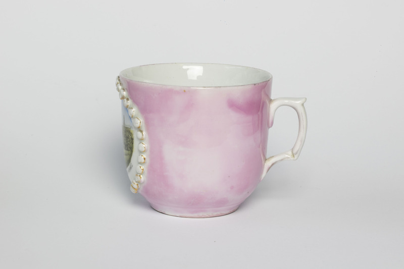 2019.2.2: Souvenir Cup: side view without handle. Image credit: Saltaire Collection