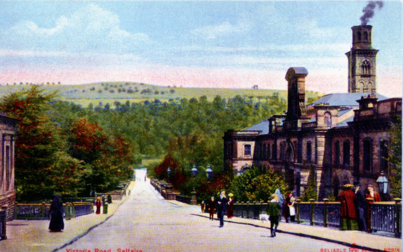 2024.124: Victoria Road, Saltaire. Digital image credit: Saltaire Collection