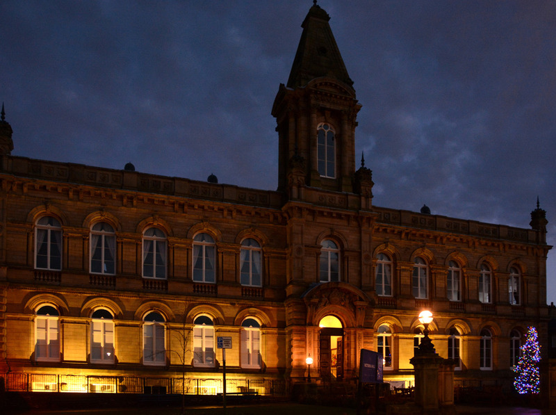 2025.68.88: Victoria Hall at Christmas. Digital image credit: Saltaire Collection