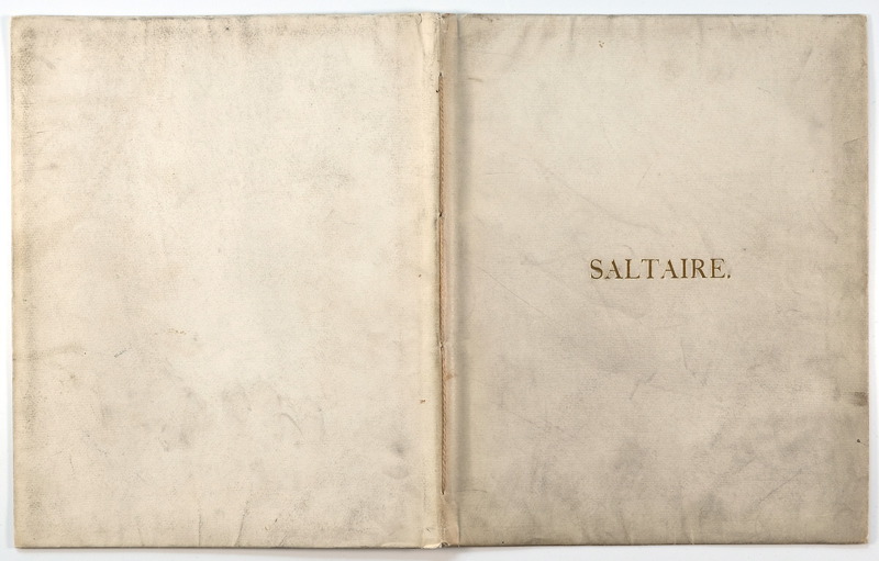 2018.56: Saltaire: Front and back covers. Digital image credit: Saltaire Collection