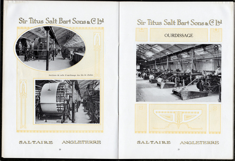 2018.55: Sir Titus Salt Bart. Sons and Co Limited: Pages 18 to 19. Image credit: Saltaire Collection