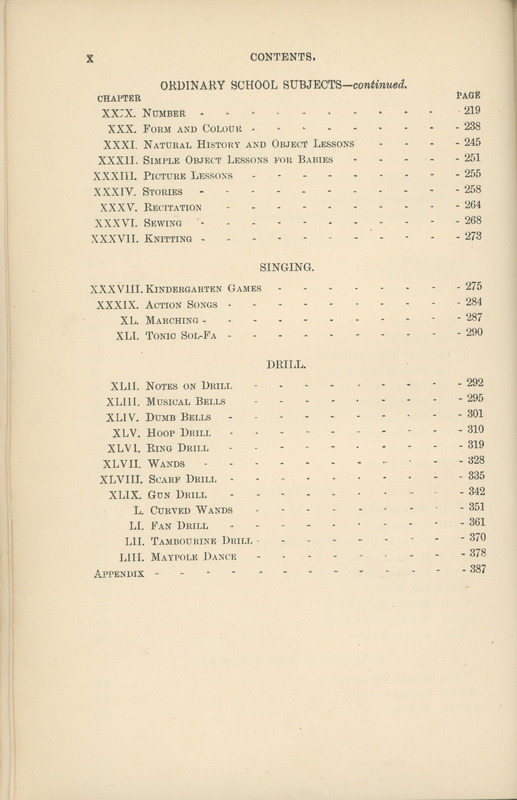 2025.59: Kindergarten guide: Contents page 2. Digital image credit: Saltaire Collection