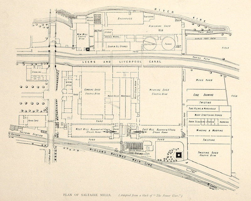 2018.56: Saltaire: Plan of Salts Mill (page 12). Digital image credit: Saltaire Collection