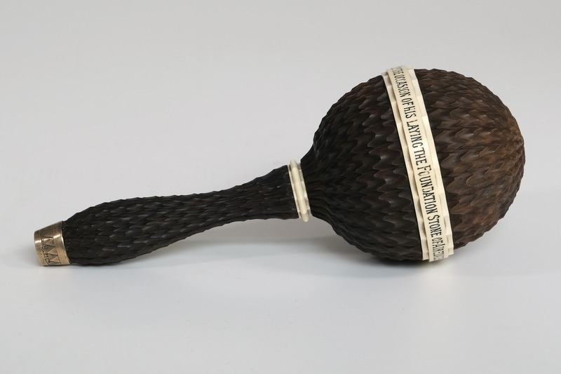 2019.1.1: Ceremonial Mallet: SIde view 3. Image credit: Saltaire Collection