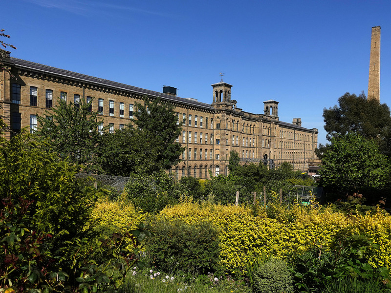 2025.68.116: Salts Mill view from Victoria Road. Digital image credit: Saltaire Collection