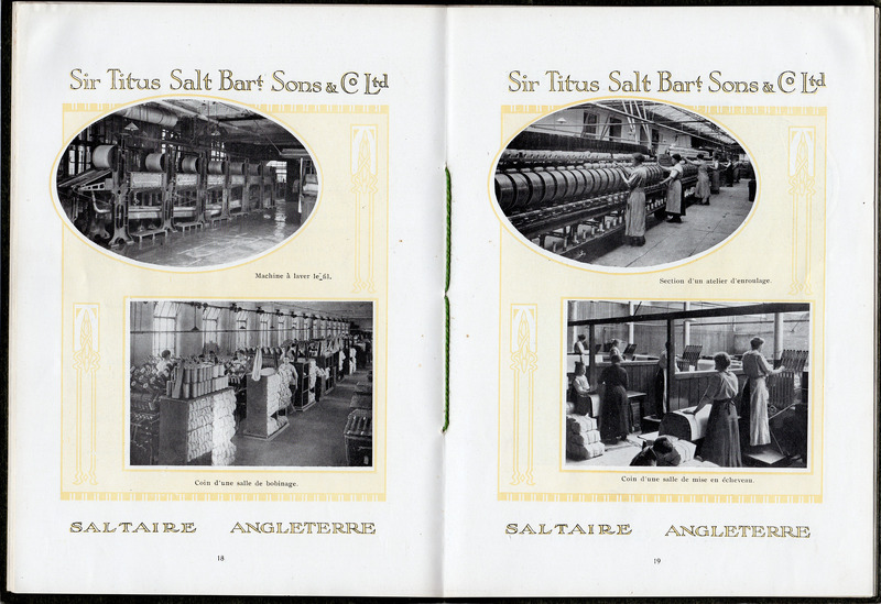 2018.55: Sir Titus Salt Bart. Sons and Co Limited: Pages 16 to 17. Image credit: Saltaire Collection