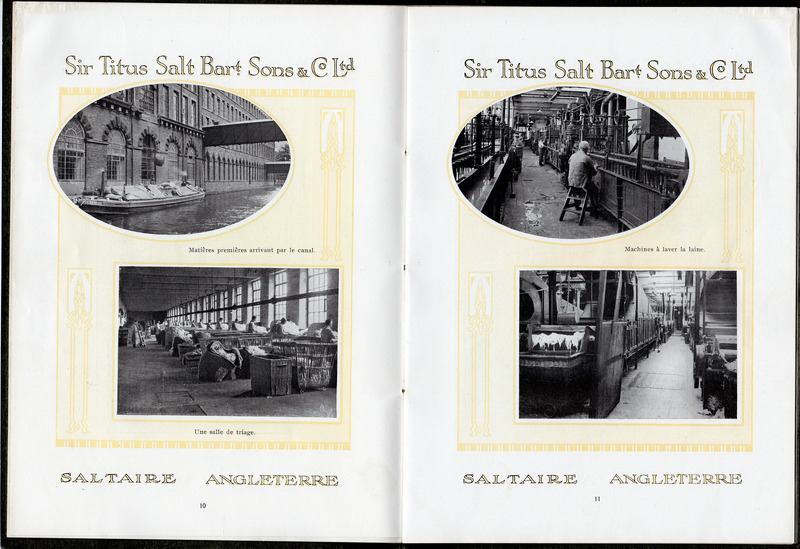 2018.55: Sir Titus Salt Bart. Sons and Co Limited: Pages 10 to 11. Image credit: Saltaire Collection