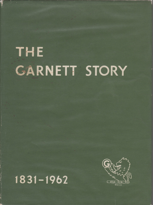 2024.72: The Garnett Story 1831-1962 by E Philip Dobson. Image credit: Saltaire Collection