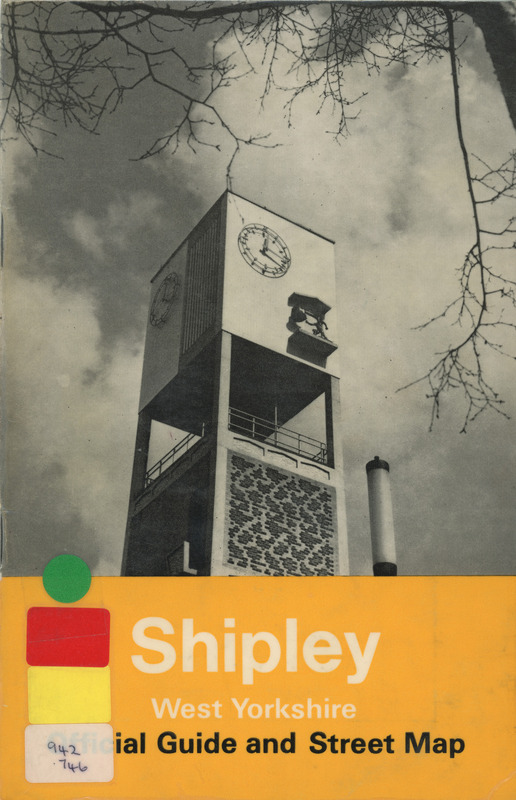2025.40: Shipley, West Yorkshire. Official guide and street map: Front cover. Digital image credit: Saltaire Collection