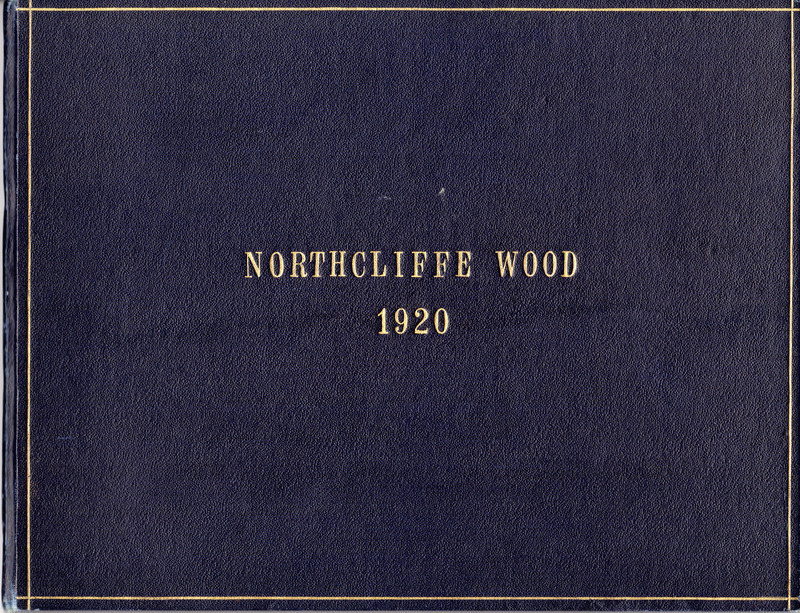 F1a-134: Northcliffe Woods 1920: Front cover. Image credit: Saltaire Collection