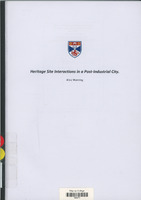 2025.42: Heritage site interactions in a post industrial city: Front cover. Digital image credit: Saltaire Collection
