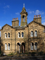 2025.68.102: Saltaire Almshouses on Bingley Road. Digital image credit: Saltaire Collection