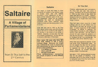 2018.75: Saltaire: a village of parliamentarians: First side. Digital image credit: Saltaire Collection