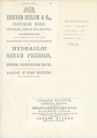F1b-160.3: Adverts from Jones's Mercantile Directory of Bradford 1863. Digital image credit: Saltaire Collection