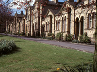 2025.68.123: Saltaire Almshouses on Victoria Road. Digital image credit: Saltaire Collection