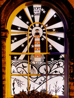2025.68.13: Saltaire Advent Window (Lighthouse). Digital image credit: Saltaire Collection