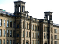 2025.68.64: Salts Mill view from Victoria Road. Digital image credit: Saltaire Collection