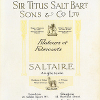 2018.55: Sir Titus Salt Bart. Sons and Co Limited: Page 1 alone (title page). Image credit: Saltaire Collection