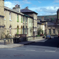2025.68.47: George Street and United Reformed Church. Digital image credit: Saltaire Collection