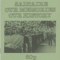 2018.64: Saltaire: Our Memories, Our HIstory: Front cover. Digital image credit: Saltaire Collection
