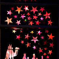 2025.68.12: Saltaire Advent Window (Wise men). Digital image credit: Saltaire Collection