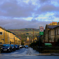 2025.68.39: Hope Hill from Gordon Terrace. Digital image credit: Saltaire Collection