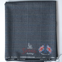 B1-608: Length of cloth: View showing alpaca logo at bottom. Image credit: Saltaire Collection