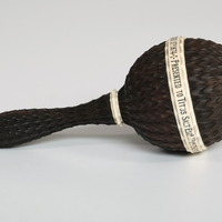 2019.1.1: Ceremonial Mallet: SIde view 1. Image credit: Saltaire Collection