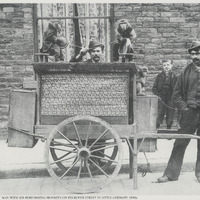 2024.56.12: An Italian 'Tingelary' man in Little Germany. Image credit: Saltaire Collection