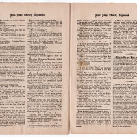 H2-210.44: Home Notes Literary Supplement: Pages 14-15. Digital image credit: Saltaire Collection