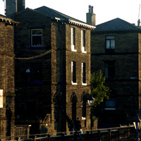 2025.68.58: Village houses (by George Street). Digital image credit: Saltaire Collection