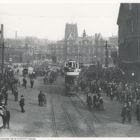 2024.56.2: Tram setting off for Saltaire from forster square. Image credit: Saltaire Collection