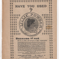 H2-210.44: Home Notes Literary Supplement: Page 16 (back cover). Digital image credit: Saltaire Collection