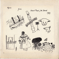 E1a-011.1: Music from Albert Road J M School 1969: Front of sleeve. Digital image credit: Saltaire Collection
