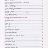 2025.60: Sir Titus Salt and Sons - a farming legacy: Contents page. Digital image credit: Saltaire Collection