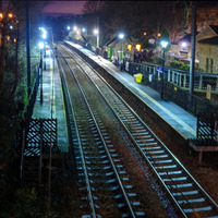 2025.68.94: Saltaire Railway Station at night. Digital image credit: Saltaire Collection