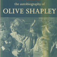 2025.35: Broadcasting a life: the autobiography of Olive Shapley: Front cover. Digital image credit: Saltaire Collection