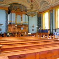 2025.68.90: United Reformed Church interior (left side view). Digital image credit: Saltaire Collection