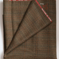 B1-607: Length of cloth: View showing cloth folded back. Image credit: Saltaire Collection