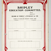 E1a-072a-d: Original poster for Shipley Education Committee. Image credit: Saltaire Collection