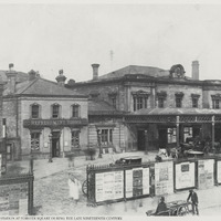 2024.56.10: The second Midland station at Forster Square during the late nineteenth century. Image credit: Saltaire Collection