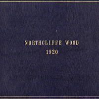 F1a-134: Northcliffe Woods 1920: Front cover. Image credit: Saltaire Collection