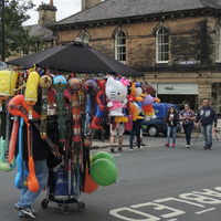 2025.68.29: Saltaire Festival mobile shop. Digital image credit: Saltaire Collection